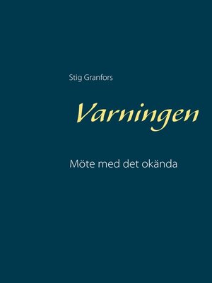 cover image of Varningen